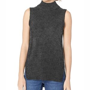 Daily Ritual Grey Turtleneck Sweater Vest